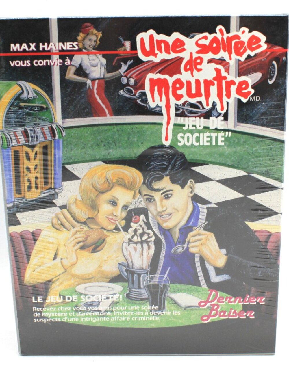 VTG Max Haines Une Soirée de Meurtre et Dernier Baiser Brand New